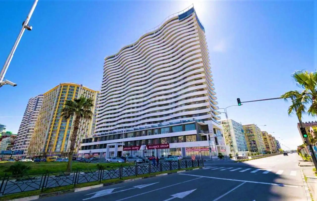 Sea View Studio Apartment In Orbi Residence Batoemi Buitenkant foto